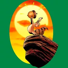 The Lion King Kid Cap “The Lion King and Scrat” – Ice Age parody