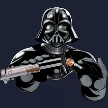 Darth Vader Tröja med huva – Parodi Stjärnornas krig