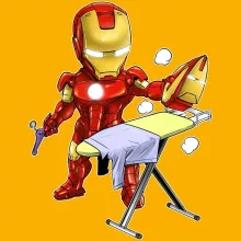 Casquette Enfant Tony Stark « Le super Héros du Quotidien !! » – Parodie Iron Man