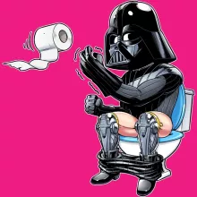 Anakin Skywalker Women T-shirt “Anakin Skywalker aka Darth Vader” – Star Wars parody