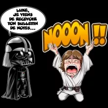 Coque Téléphone Portable Luke Skywalker « Luke Life Episode I : Un père qui craint » – Parodie Star Wars