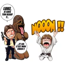 Mug Luke Skywalker « Luke Life Episode III : Un beauf carrément beauf » – Parodie Star Wars