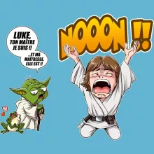 Body bébé Yoda « Luke Life Episode IV : le Maître... » – Parodie Star Wars