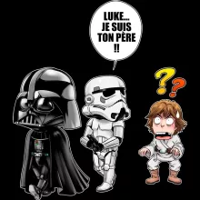 Coque Téléphone Portable Dark Vador « Luke...Je suis ton père !! » – Parodie Star Wars