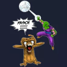 Camisola com capuz – Dragon Ball Z de parodia