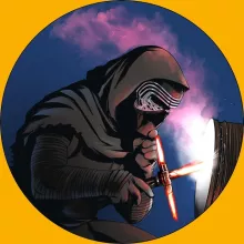 Casquette Enfant Kylo Ren « Maître Soudeur... » – Parodie Star Wars