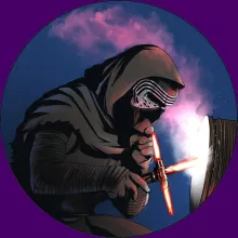 Kylo Ren Kappe – Parodie auf Star Wars