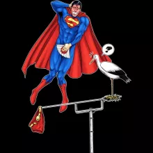T-shirt “Man of Steel” – Parodi Stålmannen