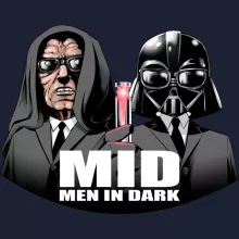 Darth Vader Kapuzenpullover “Darth Vader und Darth Sidious X Men In Black” – Parodie auf Star Wars