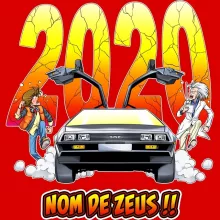 Casquette Doc Brown « Nom de Zeus, retournons dans le passé !! » – Parodie Retour vers le Futur