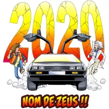 Mug Doc Brown « Nom de Zeus, retournons dans le passé !! » – Parodie Retour vers le Futur