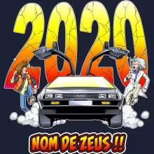 Sweat-Shirt à capuche Doc Brown « Nom de Zeus, retournons dans le passé !! » – Parodie Retour vers le Futur
