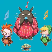 Mug Totoro « Ocarina Orchestra » – Parodie Zelda