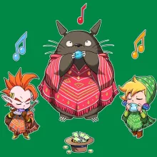 Totoro Kinderen Zomerpetten “Ocarina Orchestra” – Zelda parodie