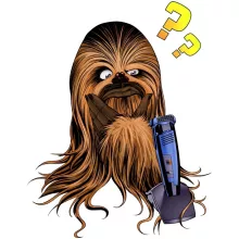 Chewbacca Baby Strampler – Parodie auf Star Wars