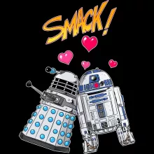 Casquette Enfant R2-D2 « R2-Devil Love Connexion » – Parodie Star Wars