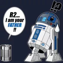 Sudadera con capucha R2-D2 “I am your father” – Parodia de Star Wars