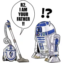 Taza R2-D2 – Parodia de Star Wars