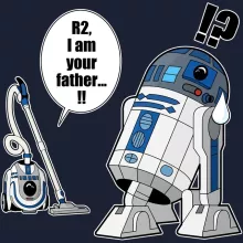 R2-D2 Hoodie – Star Wars parody