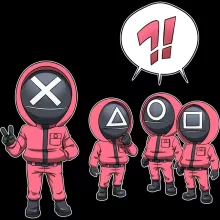 Coque Téléphone Portable Squid Game Pink Soldiers – Parodie Squid Game