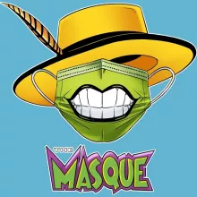 Body bébé « The Masque » – Parodie The Mask