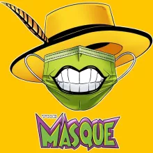 T-shirt Enfant « The Masque » – Parodie The Mask