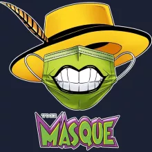 Sweat-Shirt à capuche « The Masque » – Parodie The Mask