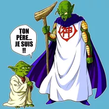 Body bébé Yoda « Ton père... Je suis !! » – Parodie Star Wars