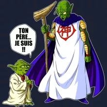 Sweat-Shirt à capuche Yoda « Ton père... Je suis !! » – Parodie Star Wars