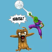 Piccolo Baby Strampler “NACH HAUSE!!! (deutsche Fassung)” – Parodie auf Dragon Ball