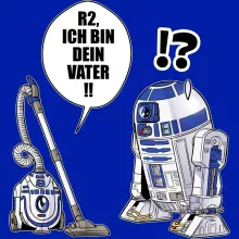 R2-D2 Kinder Kappe “Ich Bin Dein Vater” – Parodie auf Star Wars