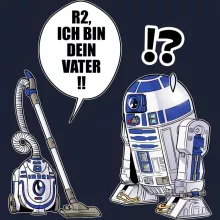 R2-D2 Kapuzenpullover “Ich Bin Dein Vater” – Parodie auf Star Wars