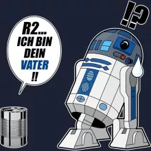 R2-D2 Kapuzenpullover – Parodie auf Star Wars