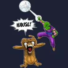 Piccolo Kapuzenpullover “NACH HAUSE!!! (deutsche Fassung)” – Parodie auf Dragon Ball