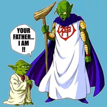 Body bebè il Dio di Namecc “il Dio di Namecc e Yoda” – Parodia dei Star Wars