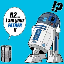 Cappello R2-D2 “I am your father” – Parodia dei Star Wars