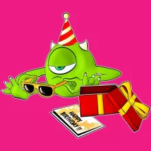 Mike Wazowski Linne för kvinnor – Parodi Monsters Inc