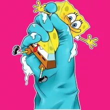 SpongeBob Women's Tank Top – SpongeBob SquarePants parody