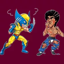 Cappello Wolverine Vs Bruce-Lee – Parodia dei Wolverine
