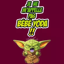 Casquette Grogu « Un cri du coeur et avec force ! » – Parodie Star Wars