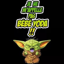 Coque Téléphone Portable Grogu « Un cri du coeur et avec force ! » – Parodie Star Wars