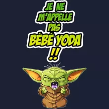 Sweat-Shirt à capuche Grogu « Un cri du coeur et avec force ! » – Parodie Star Wars