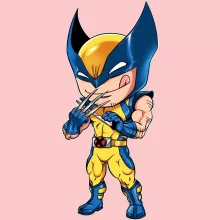 Logan Baby Strampler (Mädchen) “Logan aka Wolverine” – Parodie auf Wolverine