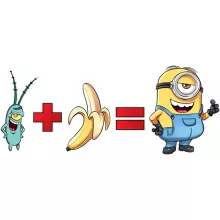 Body bébé Plankton « Une addition trop mignonne » – Parodie Les Minions