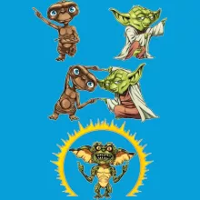 totebag Yoda « Une fusion venue de l'Espace ! » – Parodie Star Wars