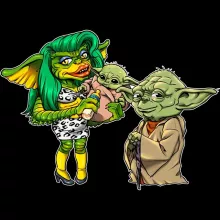 Casquette Yoda « Une photo de famille venue d'une autre galaxie ! » – Parodie Star Wars