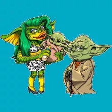 Mug Yoda « Une photo de famille venue d'une autre galaxie ! » – Parodie Star Wars