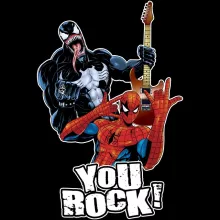 Kinderjongen tanktops “Spider-man en Venom” – Spider-Man parodie