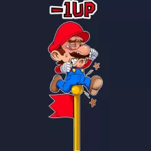 Felpa con cappuccio Mario – Parodia dei Super Mario