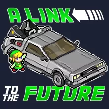 Camisola com capuz Link “Pixel Design” – Zelda de parodia